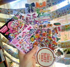 Pipsticks Club Sticker Sheets: Sanrio, Hello Kitty, Puffy, Fuzzy+: You Choose!