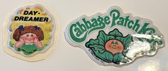 Vintage 1983 Cabbage Patch Kids Puffy Sticker Lot of 11 OAA, Inc.
