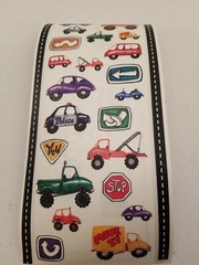 Persnippity Scrapbook Stickers 2002 wheels n cars and trucks roadtrip
