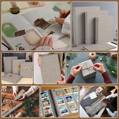 20 Pcs Book Board, Binder Board, Cover Board, Heavy Duty Chipboard for Book B…