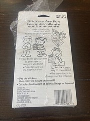 Vtg Carlton Cards Stickers 2 Sheets Friends Forever 90s Y2K Novelty Print Whimsy