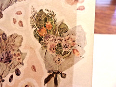 Stickii Sticker Sheet- Gold Foil Accent Floral Bouquet- 3.5 x 6.5 Sheet