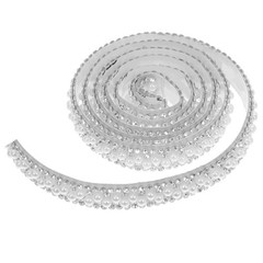 2 Rolls Rhinestone Lace Self Adhesive Crystal Stickers Bling Strip