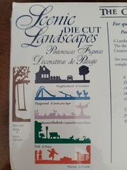 3 Creative Memories Collection Scenic Die Cut Landscapes, NIP