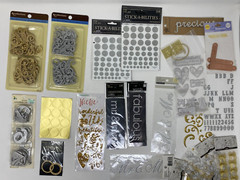 Bling Gemstone Stickers Huge Lot 25 Packs Rhinestone Jewel Adhesive Gem Wedding