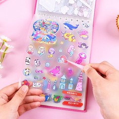 20 Sets 3D Sticker Scene Book 3D House Stickers DIY Sticker Therapy for Stick…