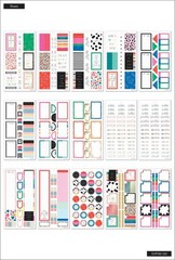 Happy Planner Sticker Book – Bold and Bright 662 Pieces