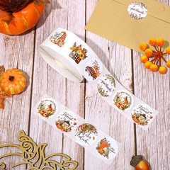 360 Pcs Fall Thanksgiving Thank You Stickers Holiday Envelope Seals Party Favors
