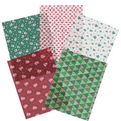 Christmas Vellum Transparent Sheets Junk Journal Ephemera mq Origami Supplies