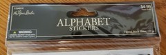 Lot 10 Packs 3 Dimensional Letters/Numbers Black Red Glitter 1,172 Pieces NEW