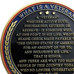 AtSKnSK 24 PCS Military Veterans Challenge Coin Appreciation Gift Thank You f…