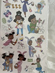 Black Paper Party Easter Chocolate Bunny