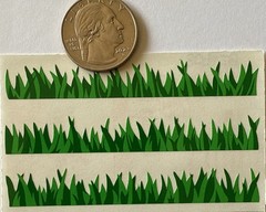 GREEN BLADES OF GRASS Stickers(3pc) Mrs.Grossman’s •Outside•Yard•Card making.