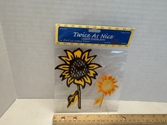 Ellison Designs «Twice As Nice» Laser Overlays Die Cuts With A View, Sunflowers