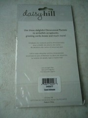 Daisy Hill Dimensional Scrapbooking Pockets For Baby