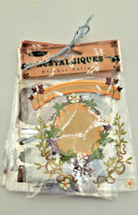 Victorian Designed Raised Stickers Bundle of 7 different Clothing Accessories