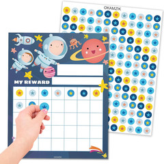 Star Sticker Chart for Kids Behavior -25 Toddler Sticker Reward Chart Incentives