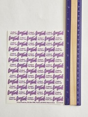 Vtg Lisa Frank Stickers S1319-01 Best Friends Labels Full Sheet Frog love