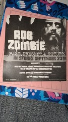 Rob Zombie Past Present & Future Promotional Sticker Lot Of 2 READ