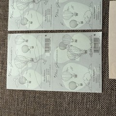Vintage Mrs. Grossman’s Hot Air Balloons Sticker Sheet Style + AGC Sheets Read