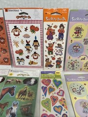 Vintage Stickety-Doo-Da Sticker Lot 10 Packs NEW