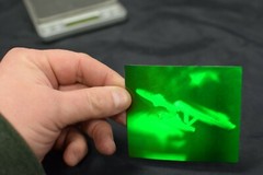 VTG Polaroid 3-D 90’s Holograms Prototypes STAR TREK Enterprise NCC-1701 3×3.5″