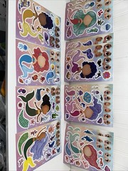 12 Make Your Own Mermaid Sticker Sheets for Kids with Mermaid Face Read Descript