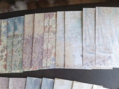 100 Pc Ephemera Paper Pack Rumoured Flower Letter Lace Dances
