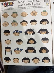 Cock-A-Doodle Page Pal Heads “Asian”Scrapbooking Die-Cut