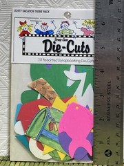 Scrap-Ease Die Cuts Vacation Theme Pack Scrapbook NEW 18 Die-Cuts What’s NEW Ltd
