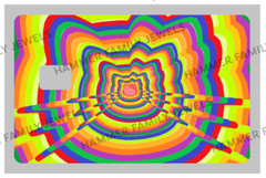 Hello Kitty Fan Art Credit Card Decal
