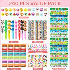 24 Pack Giant Lollipop Party Favors for Kids, School Exchange Gifts