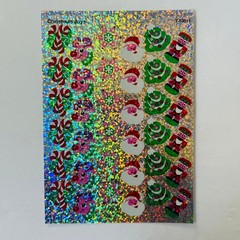 TREND Sparkle Stickers CHRISTMAS, 4th Of July HEARTS, SUNNY Summer, Halloween