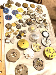 Large Lot of Craft Art Supplies Junk Drawer Steampunk Watch Parts 015-008