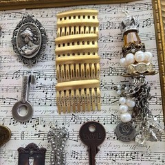 NEW! 44 Piece Lot Tim Holtz & Others Scrapbooking Mixed Media Craft Steampunk