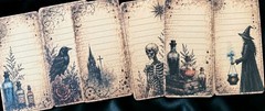 Vintage Gothic Apothecary Ephemera Bundle Junk Journal Kit Witchy Halloween