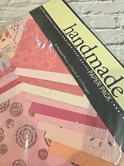 The Paper Studio Handmade Paper Pack, 30 Assorted Pieces, New Sealed