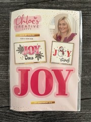 JOY Die Cut For Christmas Card making