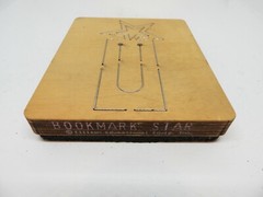ACCUCUT ELLISON 5 x 6″ BOOKMARK STAR WOODEN DIE