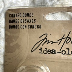 Tim Holtz Idea-ology Corked Domes Glass Display Domes 4pk TH93092