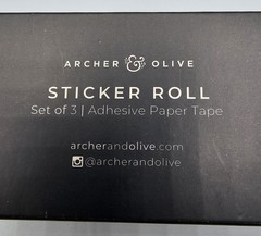 Archer and Olive Sticker Roll Set – from 2025 Halloween Box