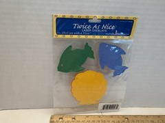Ellison Designs «Twice As Nice» Laser Overlays Die Cuts With A View, Sea Shore