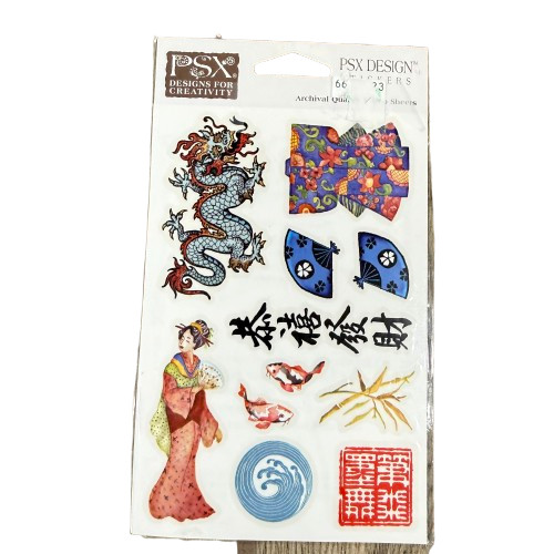 VTG PSX Stickers Japan