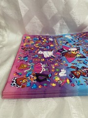 Vintage JUMBO Lisa Frank Sticker Sheet