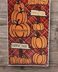 Shades of Autumn Pumpkin Patch Tractor Ride Reminisce Stickers Scrapbook NEW