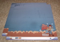Disney EK Success 12×12 Double Sided Paper Lot of Four ~ Toy Story…..Woody