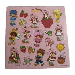 2024 Strawberry Shortcake Retro 120 Scratch & Sniff Sticker Pad 6 Pages 🆕🆓Ship