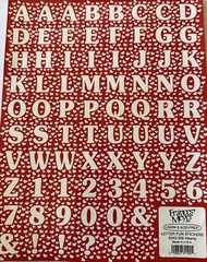 HEART LETTER FUN Stickers •Frances Meyer•Words• Alphabet •Upper-Case•Valentine’s