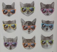 American Greetings Cat And Dog Stickers Cool Cat And Dogs Wearing Sunglasses