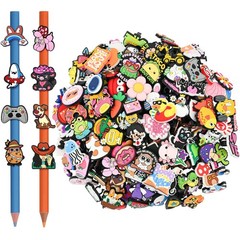 200PCS Pencil Toppers,Cute Pencil Charms for Students Bulk School Teacher Sup…